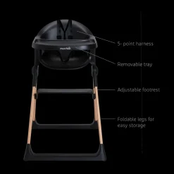 Float Easy Clean Foldable High Chair