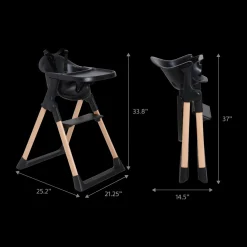 Float Easy Clean Foldable High Chair