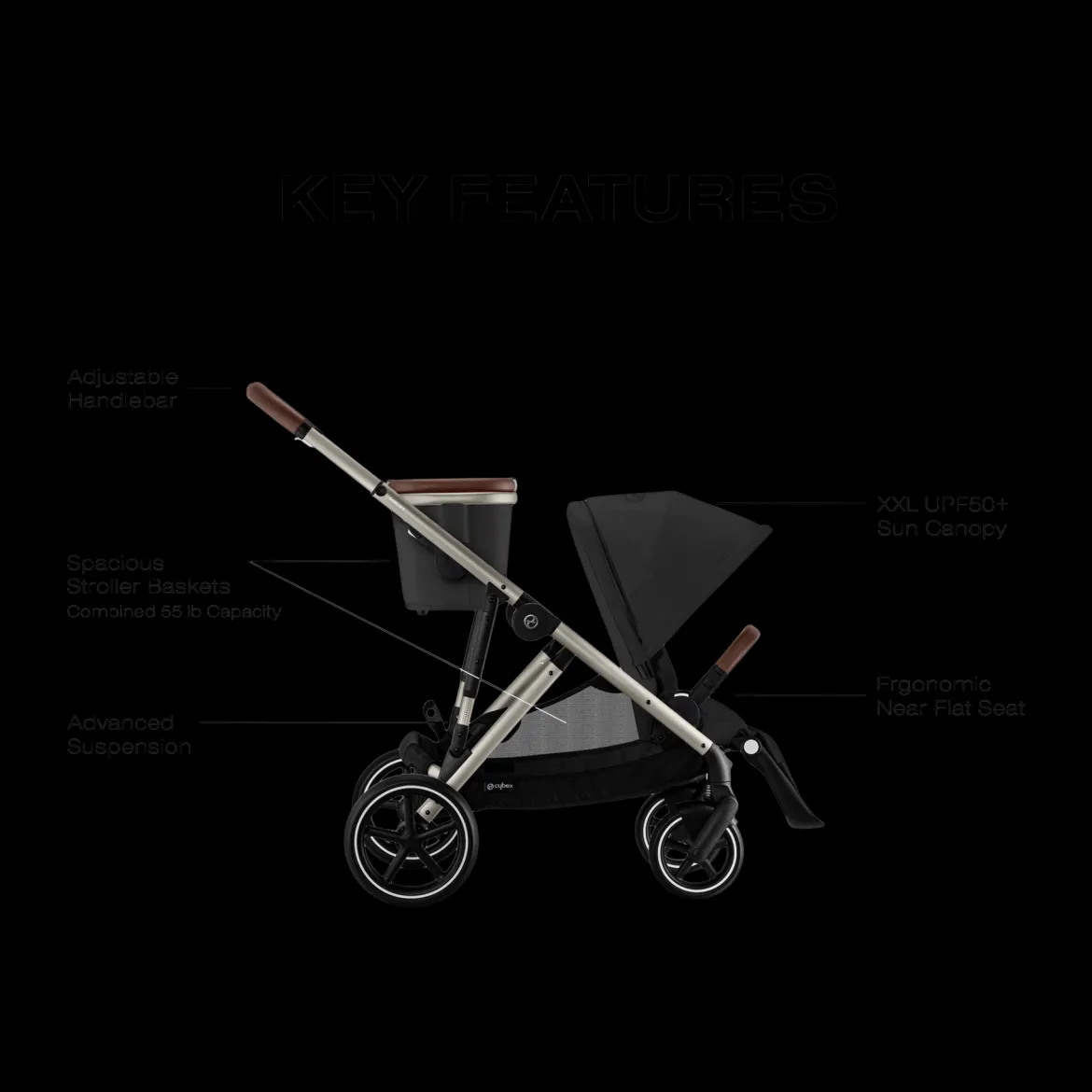 Gazelle S Stroller + Cloud G Pro Travel System