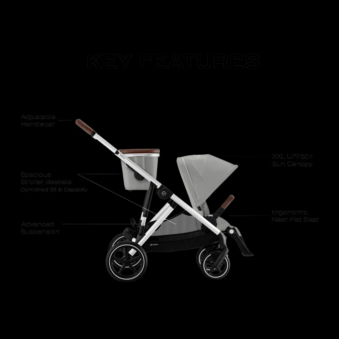 Gazelle S Stroller + Cloud G Pro Travel System