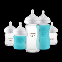 Glass Natural Bottle Baby Set