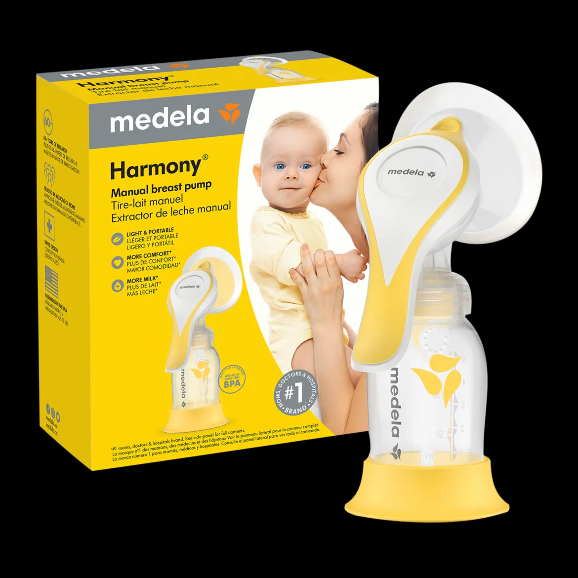 Harmony Manual Breast Pump With Personalfit Flex