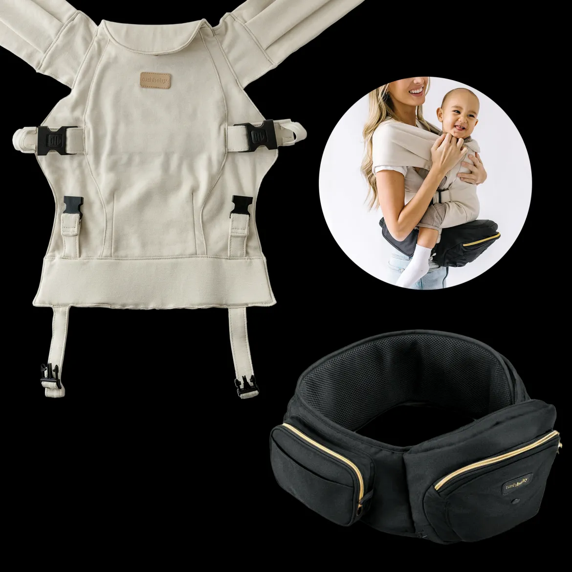 Hip Seat and Snug Carrier 2-in-1 Bundle