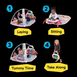 4-in-1 Kickin Tunes Music and Learning Play Gym