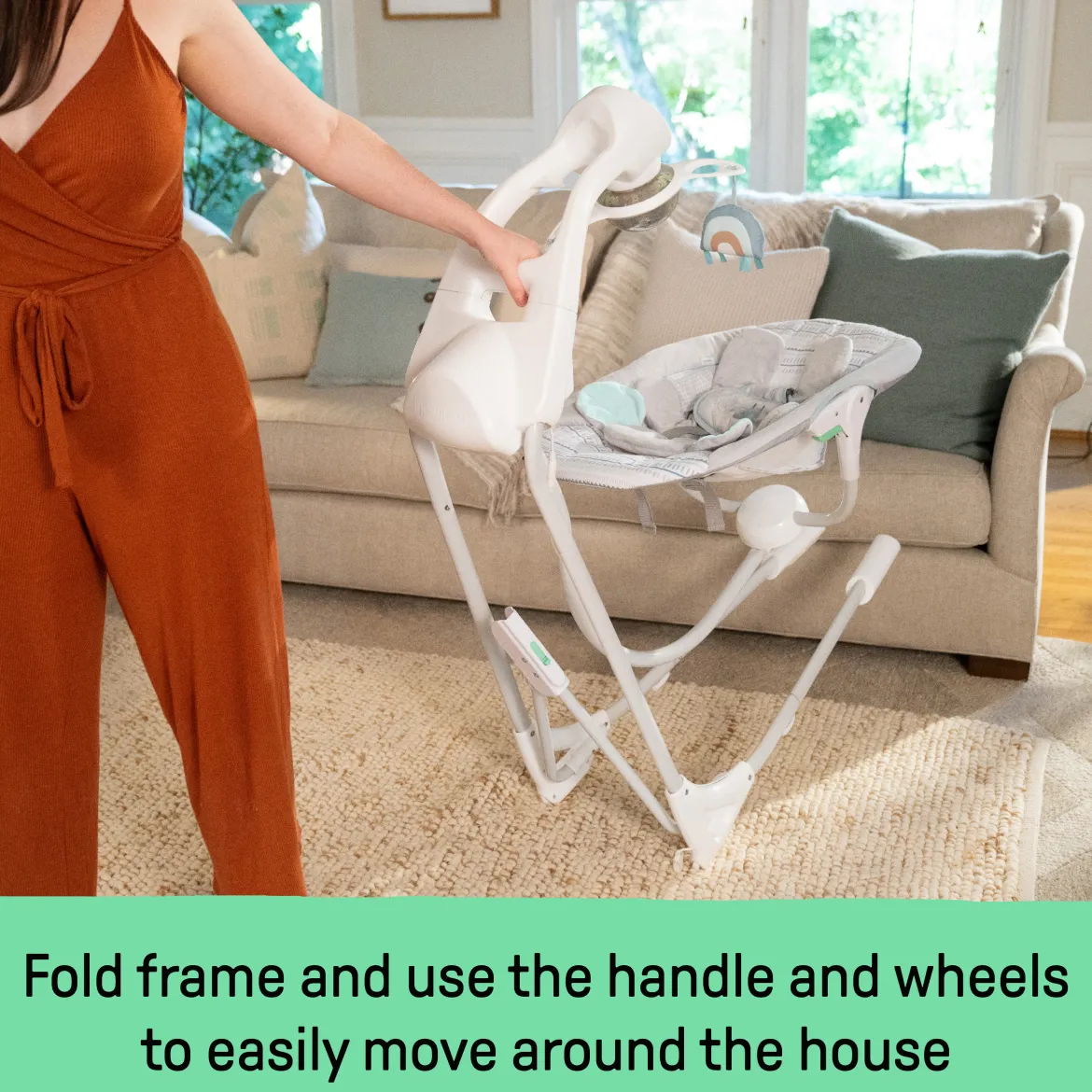 InLighten Soothing Baby Swing
