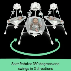 InLighten Soothing Baby Swing