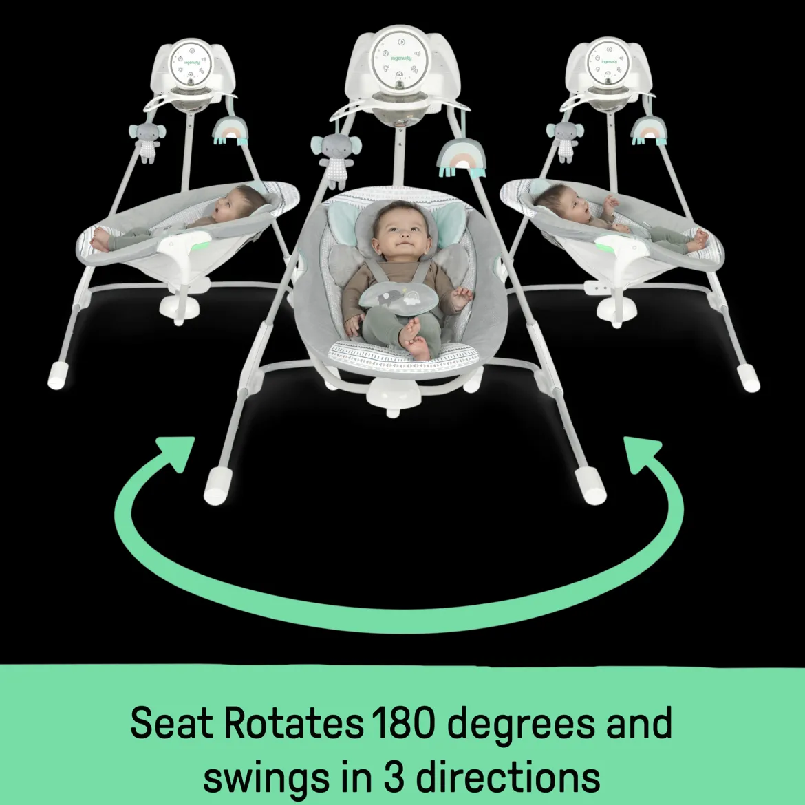 InLighten Soothing Baby Swing