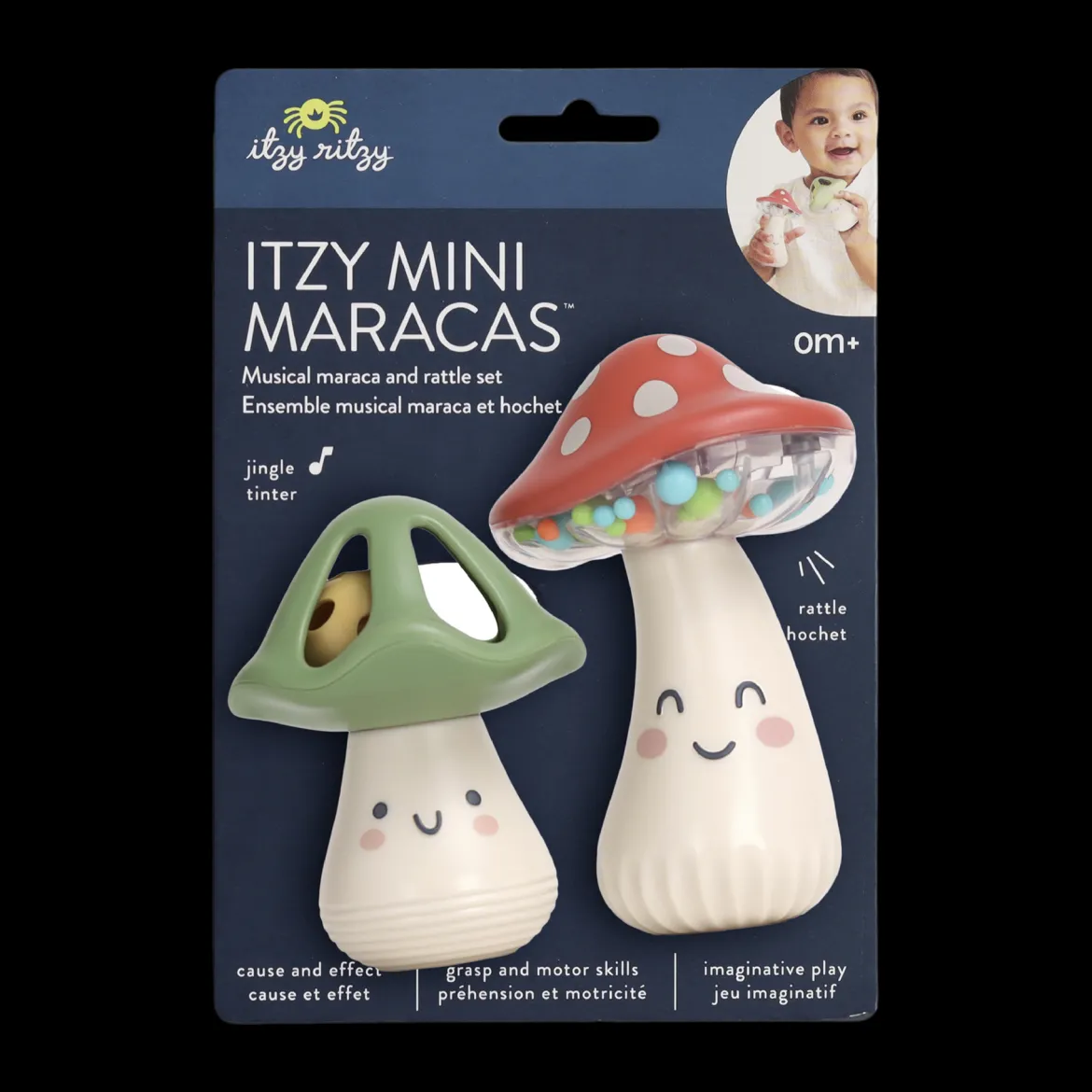 Itzy Mini Maracas Rattles