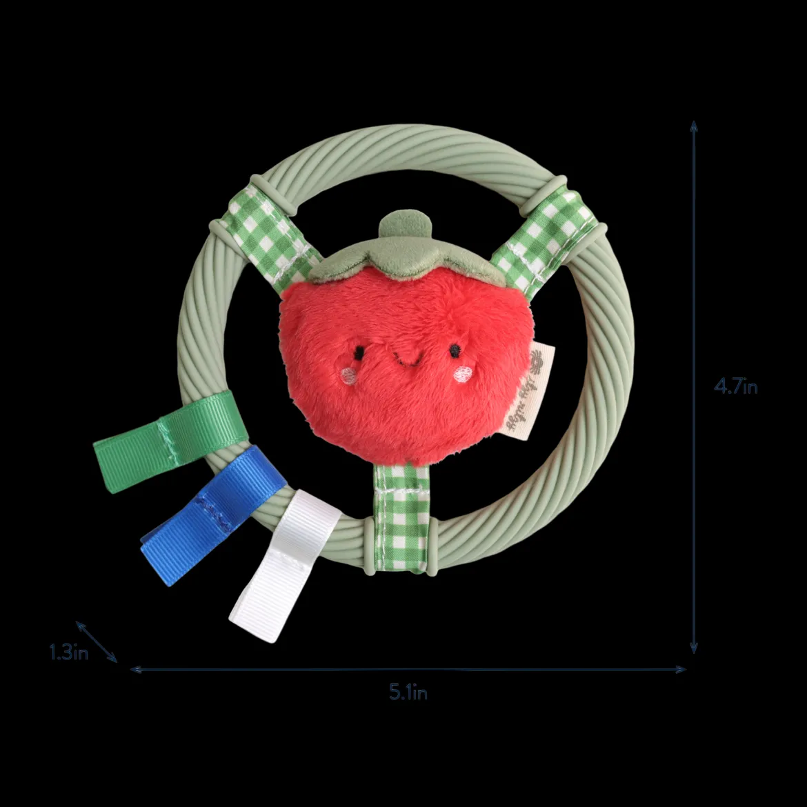 Itzy Ring Teether Pal Bear