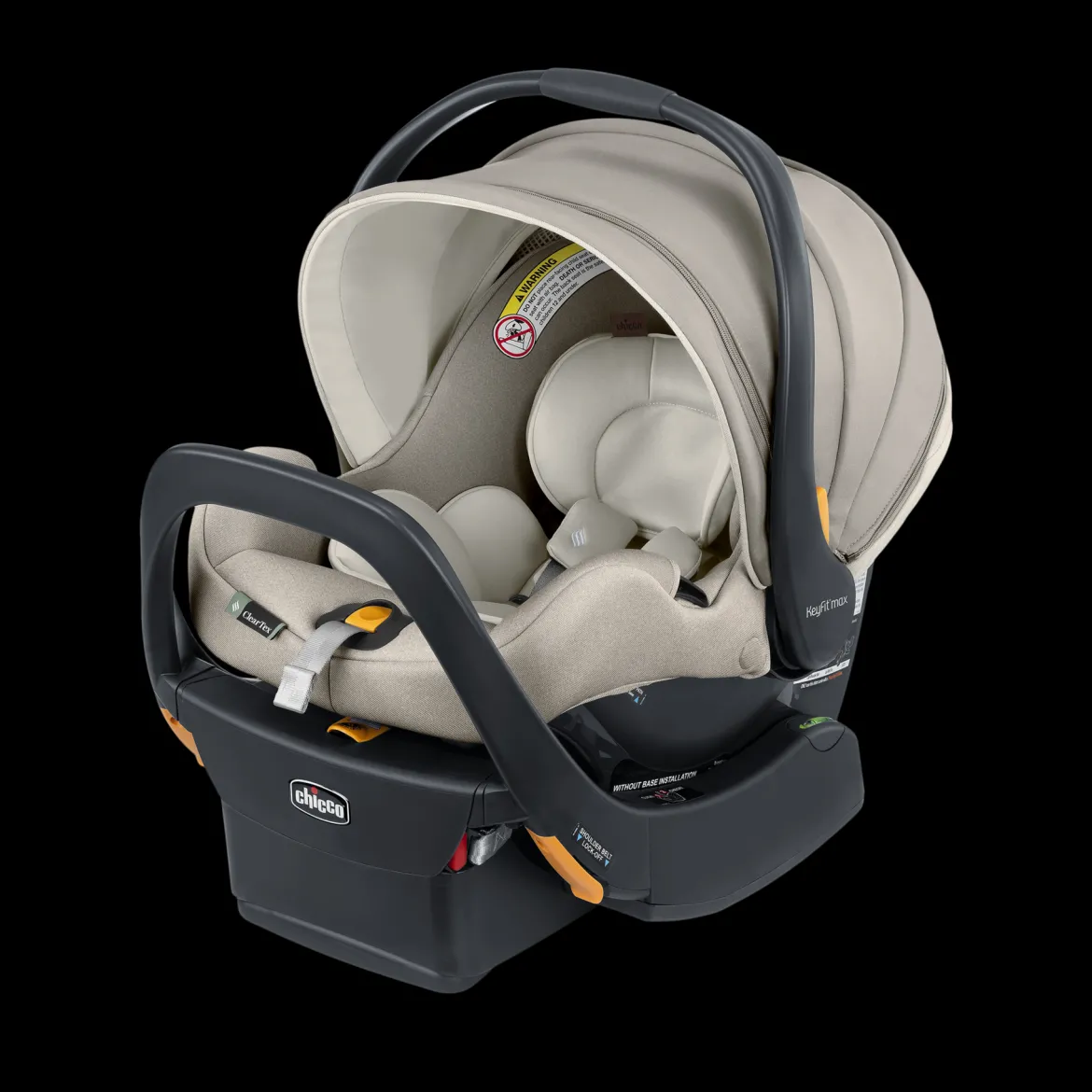KeyFit Max Zip ClearTex Infant Car Seat