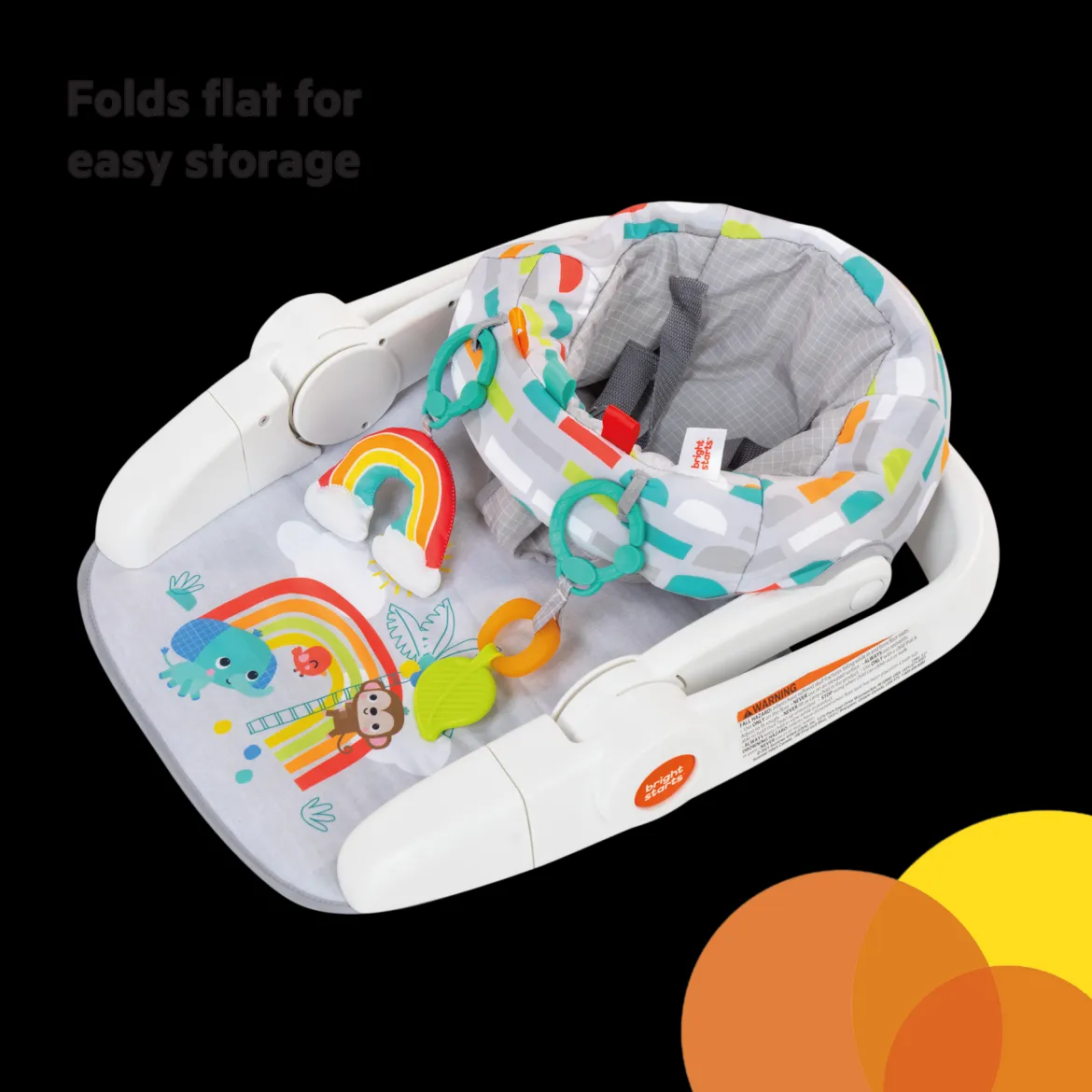 Learn-to-Sit 2-Position Baby Floor Seat