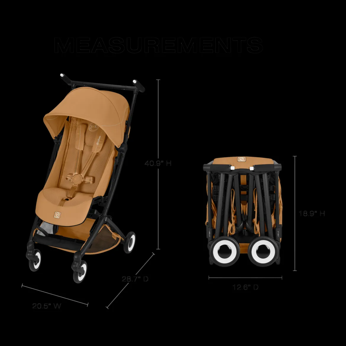 LIBELLE Ultra Lightweight Travel Stroller