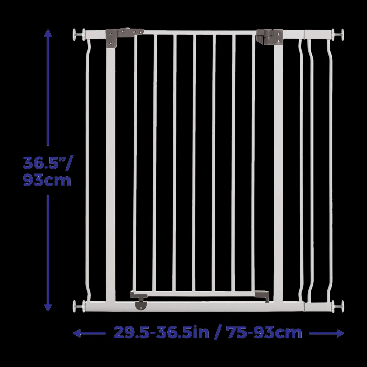 Liberty 29.5" – 36.5" Pressure Mounted Safety Gate
