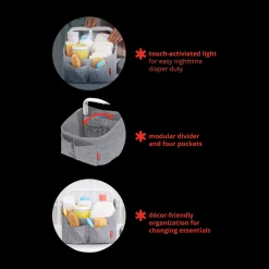 Light-Up Diaper Caddy