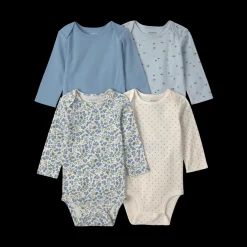 Long-Sleeve Bodysuits (4 Pack)