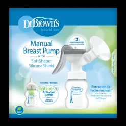 Manual Breast Pump With Silicone Shield