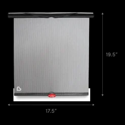 Mega White Hot Sun Rollershade
