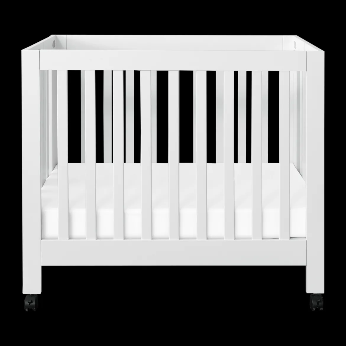 Mini Origami Crib & Mini Organic Mattress Bundle