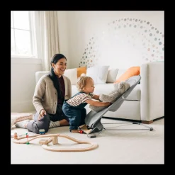 Mira 2-in-1 Bouncer and Seat & Toy Bar Bundle