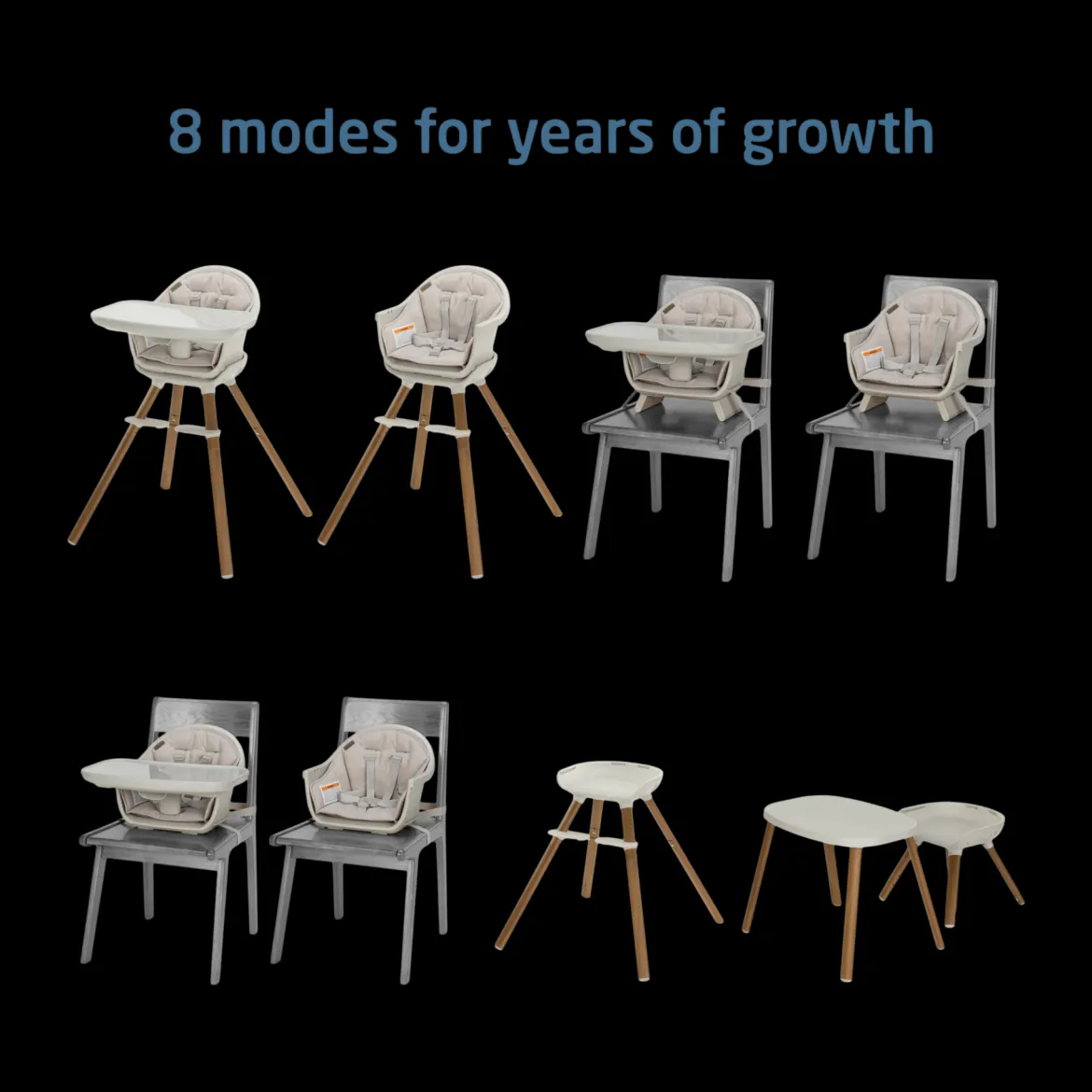 Moa 8-in-1 High Chair