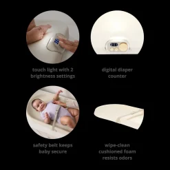 Nursery Style Light-Up Changing Pad