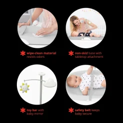 Nursery Style Wipe-Clean Changing Pad