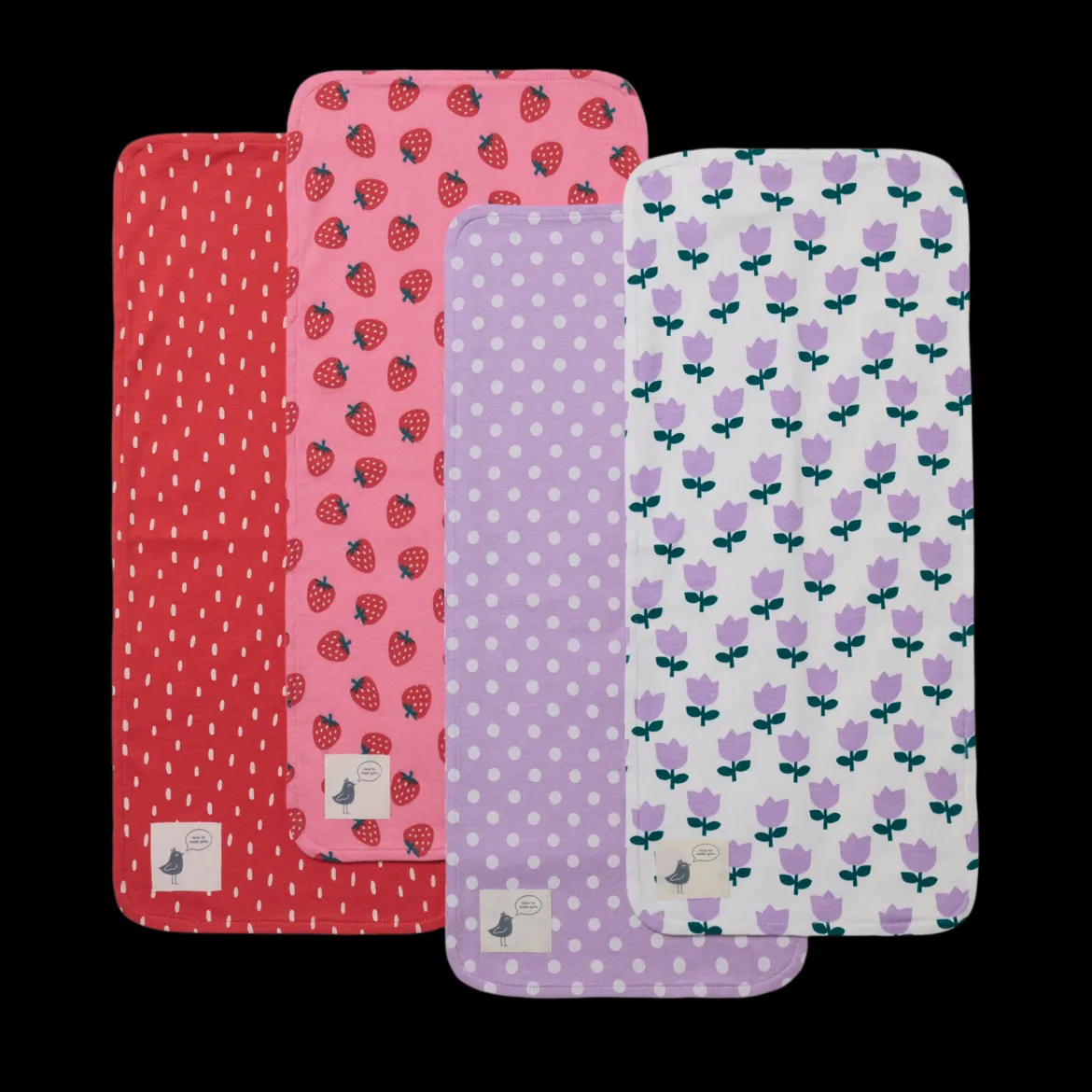 Organic Cotton Burp Cloth (4 Pack)
