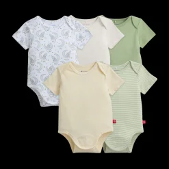 Organic Cotton Magnetic Bodysuit 5 Pack Bundle