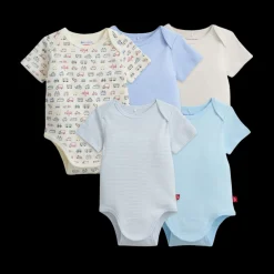 Organic Cotton Magnetic Bodysuit 5 Pack Bundle