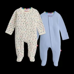 Organic Cotton Magnetic Footie 2 Pack Bundle