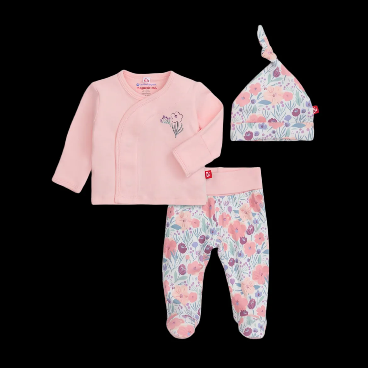 Organic Cotton Magnetic Wrap 3-Piece Set