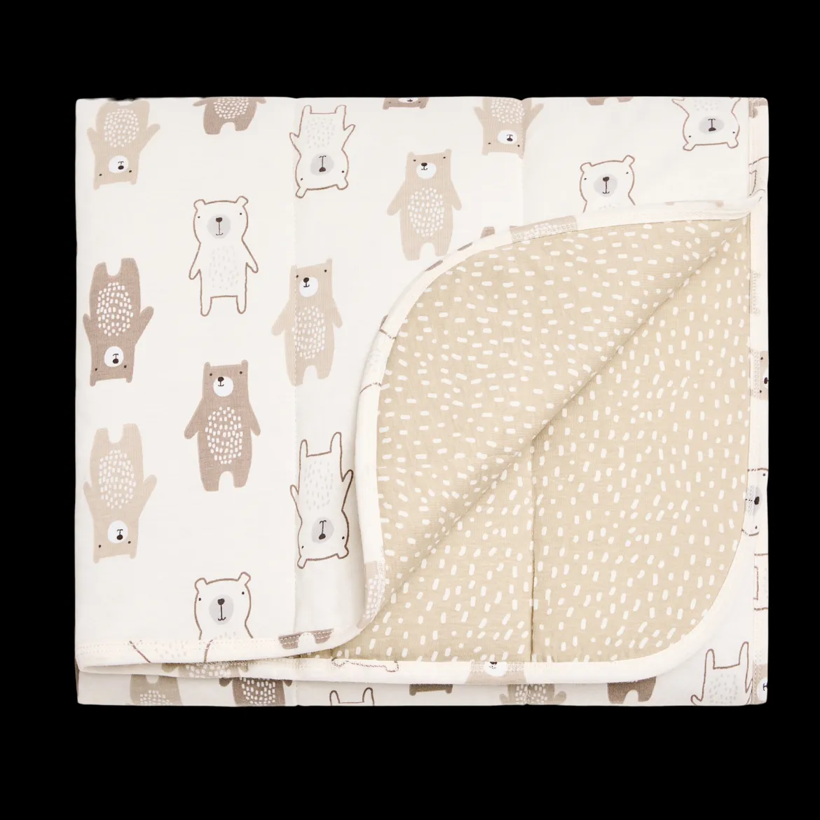 Organic Cotton Quilted Blanket