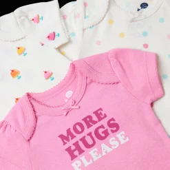 Organic Cotton Short Sleeve Bodysuit & Pant 6-Piece Gift Set
