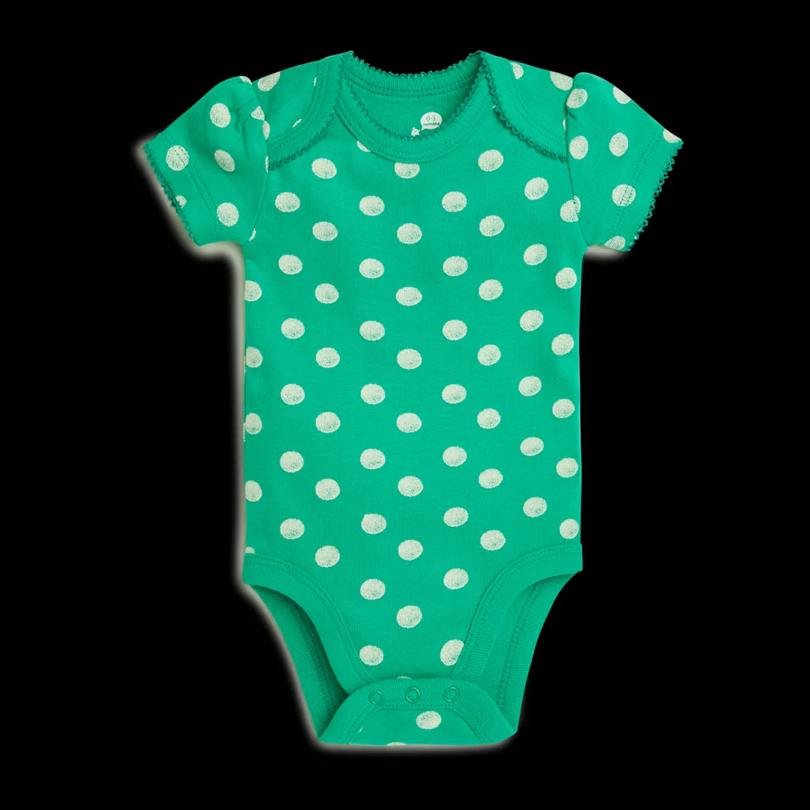 Organic Cotton Short-Sleeve Printed Bodysuit (5 Pack)