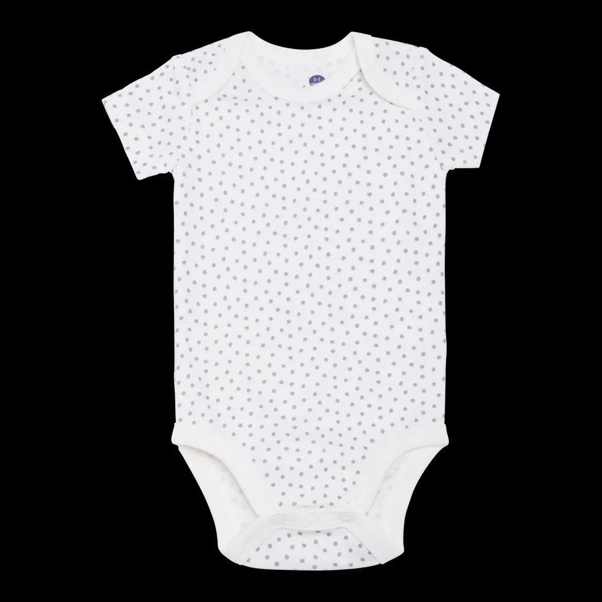 Organic Cotton Short-Sleeve Printed Bodysuit (5 Pack)