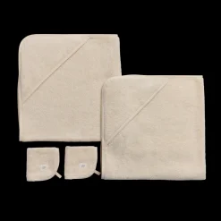 Organic Cotton Towel and Washcloth 4-Piece Set