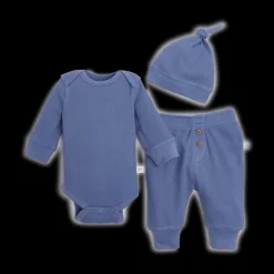 Organic Cotton Waffle 3-Piece Gift Set