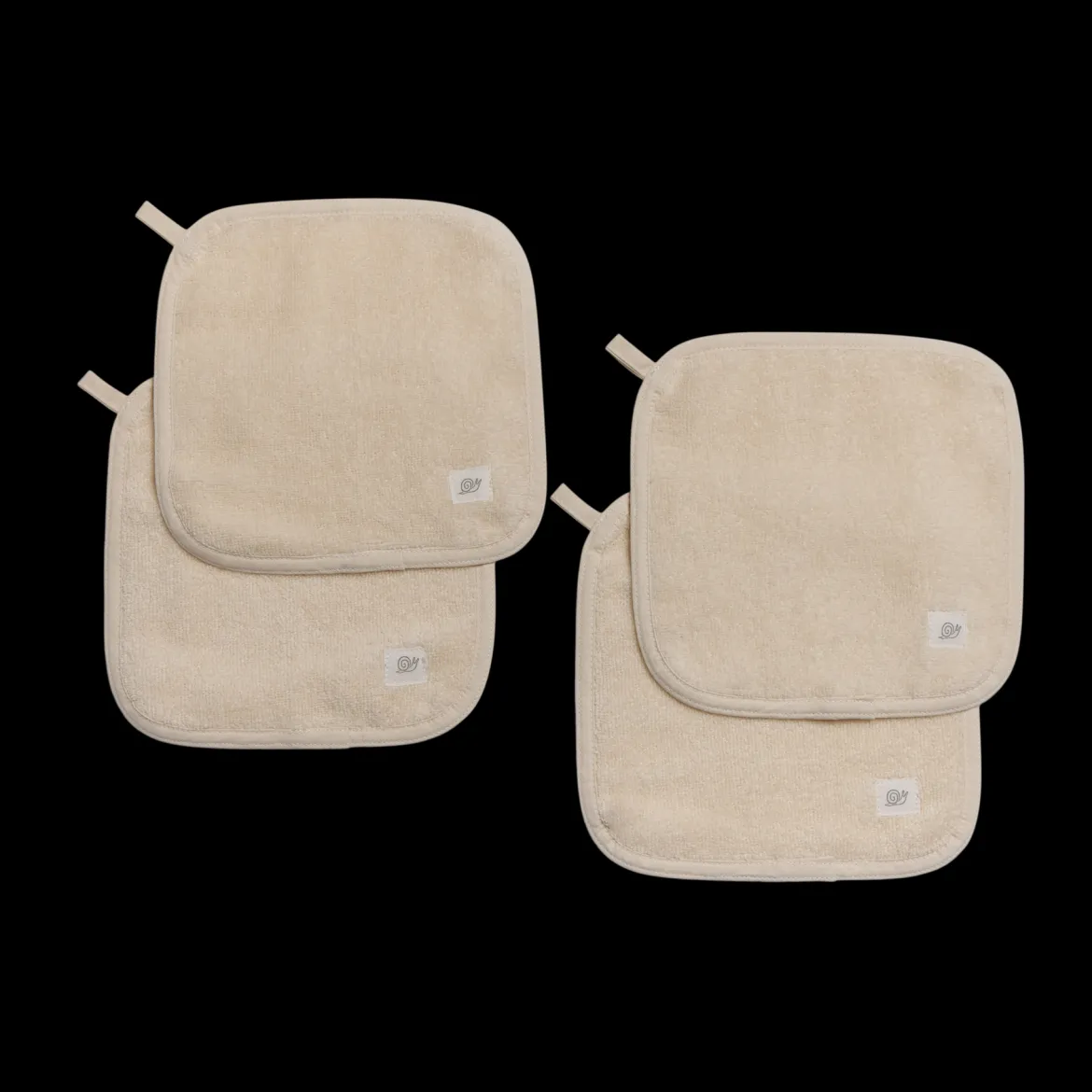 Organic Cotton Washcloths (4 Pack)