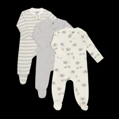 Organic Cotton 2-Way Zip Footie (3 Pack)