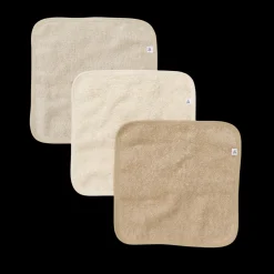 Organic Cotton Woven Terry Solid Washcloths (3 Pack)