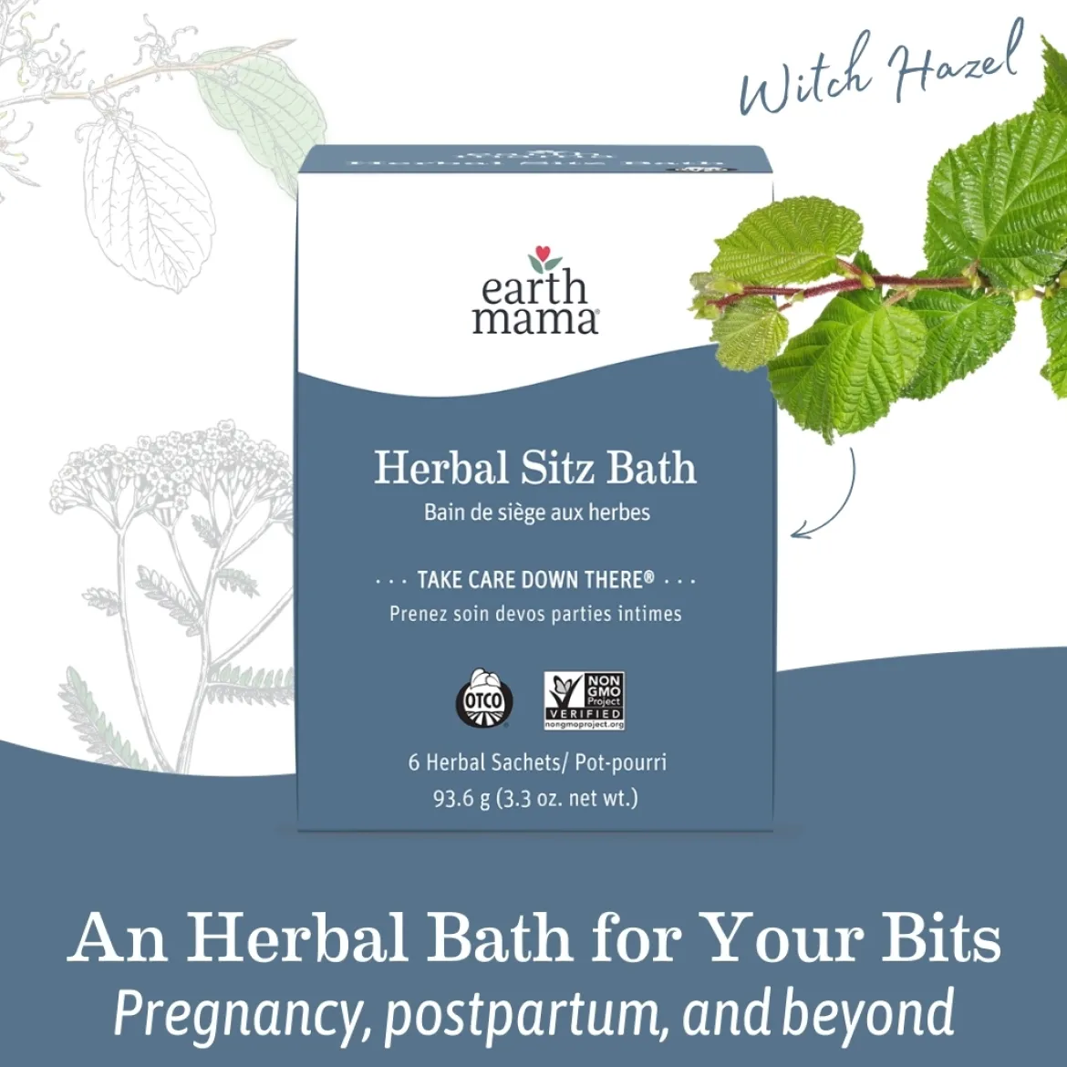 Organic Herbal Sitz Bath (Pack of 6)
