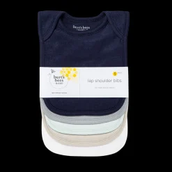 Organic Lap Shoulder Bibs (5 Pack)