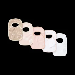 Organic Lap Shoulder Bibs (5 Pack)