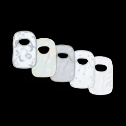 Organic Lap Shoulder Bibs (5 Pack)