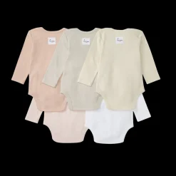 Organic Long Sleeve Bodysuit (5-Pack)