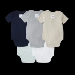 Organic Short Sleeve Bodysuit (5 Pack)