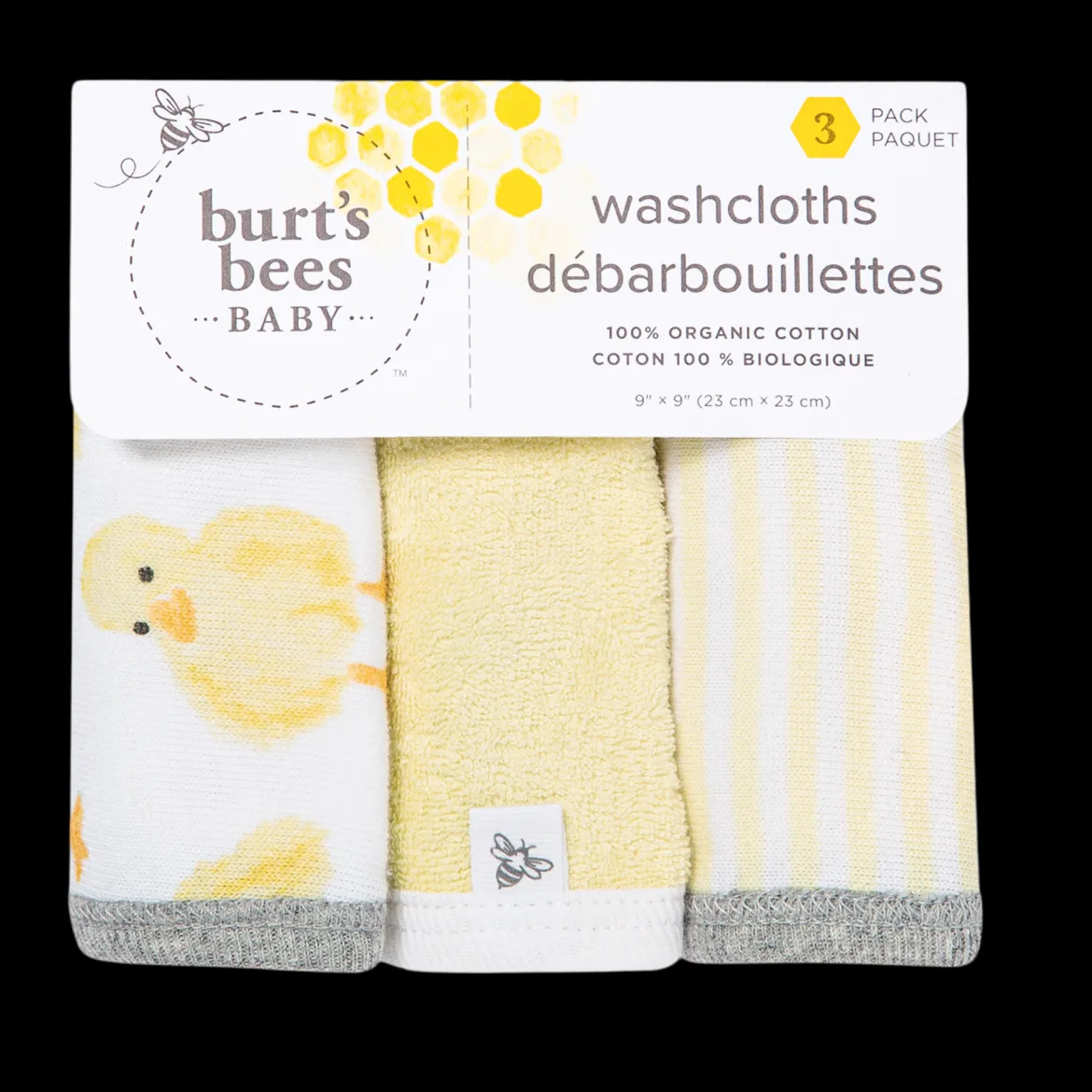 Organic Washcloths (3-Pack)