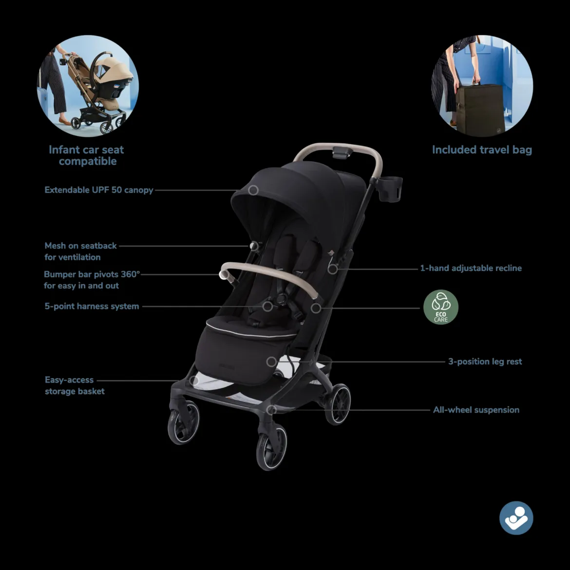 Oxford Cabin Travel Stroller