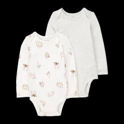 2-Pack Long-Sleeve PurelySoft Bodysuits
