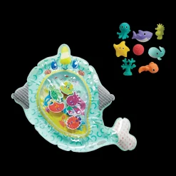 Pat & Play Water Mat Wee Wild Ones & Aquarium Bath Squirters Bath Time Bundle